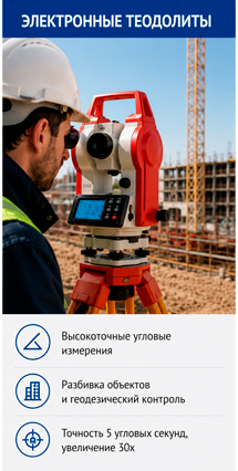 Электронные теодолиты