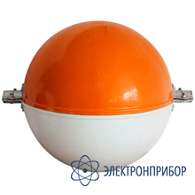 Сигнальный шар-маркер для лэп, 15,4 мм, 800 мм, оранжево-белый ШМ-ИМАГ-800-15,4-О/Б