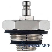 Ступенчатый запорный фитинг высокого давления 1/2" и 1" для testo 312-2 0554 3164