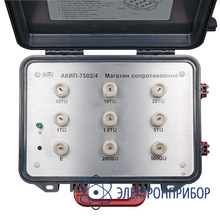 Магазин сопротивлений АКИП-7502/4