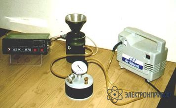 Для азж-975 Электрический вакуумно-нагнетательный насос с ресивером, регулятором и распределителем