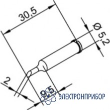 Усеченный цилиндр 2 мм (к i-tool, i-tool nano) 102ADLF20