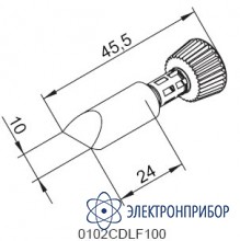 Клин 10 мм с конусообразным переходом (к i-tool) 102CDLF100C