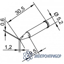 Клин 1,2 мм (к i-tool, i-tool nano) 102CDLF12