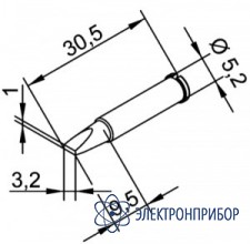 Клин 3,2 мм (к i-tool, i-tool nano) 102CDLF32