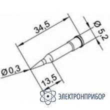 Конус длинный 0,3 мм (к i-tool, i-tool nano) 102PDLF03L