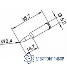 Конус длинный 0,4 мм (к i-tool, i-tool nano) 102PDLF04L