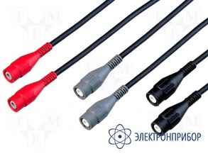 Набор коаксиальных кабелей bnc, с цветной кодировкой, 3 ед., 1,5 м Fluke PM9091