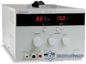 Источник постоянного тока 0,01 а-1 а и напряжения 0,1 в-60 в АТН-1061