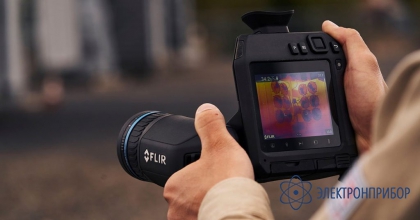 Тепловизор FLIR T860 с объективами 24°, 14° и 42°