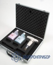 Портативный ph-метр с кейсом и буферными растворами Testo 205 комплект