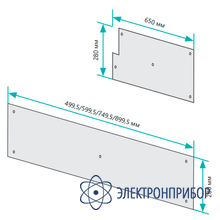Комплект защитных полипропиленовых панелей 1/2 левый для вытяжных шкафов 1000 мм 1/2 IPC-LLC-10/L LAB RAL9010