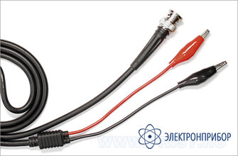 Соединительный кабель bnc plug to alligator clip HB-A200