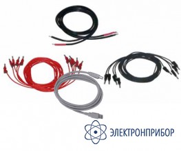 Набор тестовых кабелей для  тестера релейных защит t-1000 Набор кабелей