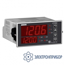 Двухканальный регулятор с универсальным входом 2ТРМ1-Щ2.У2.КУ