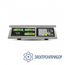 Торговые настольные весы M-ER 326 AC-32.5 Slim LCD Белые