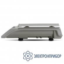 Торговые настольные весы M-ER 326 C-32.5 Slim LCD Белые без АКБ