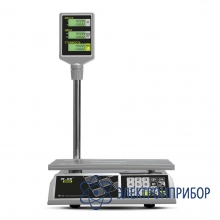 Торговые настольные весы M-ER 326 ACP-15.2 Slim LCD Белые