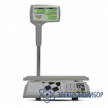 Торговые настольные весы M-ER 326 ACPX-35.2 Slim'X LCD Белые