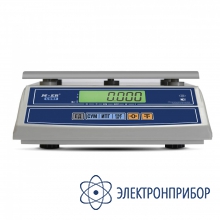 Фасовочные настольные весы M-ER 326 AF Cube LCD USB