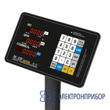 Напольные торговые весы M-ER 333 ACP TRADER с  расчетом стоимости LED