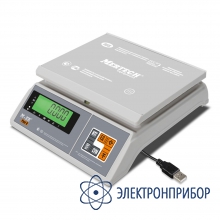 Фасовочные настольные весы M-ER 326 AFU-15.1 Post II LCD USB-COM