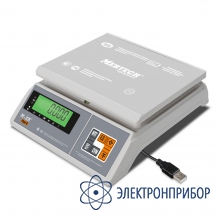 Фасовочные настольные весы M-ER 326 AFU Post II LCD USB-COM