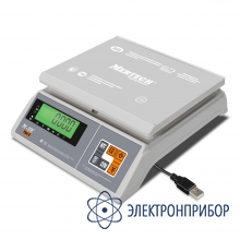 Фасовочные настольные весы M-ER 326 AFU-3.01 Post II LCD USB-COM