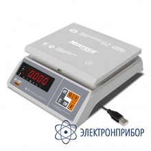 Фасовочные настольные весы M-ER 326 AFU-15.1 Post II LED USB-COM