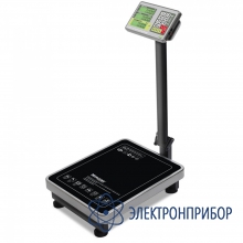 Напольные торговые весы M-ER 335 ACP-300.50 TURTLE с расчетом стоимости LCD