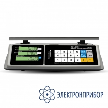 Торговые настольные весы M-ER 328 AC-32.5 TOUCH-M LCD RS232 и USB без АКБ