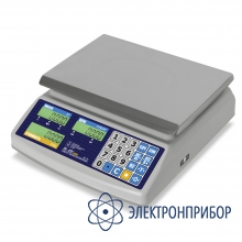 Торговые настольные весы M-ER 329 AC IP67 Fisher LCD