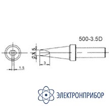 Насадка паяльная Quick 500-3,5D