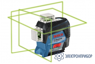 Лазерный уровень Bosch GLL 3-80 CG + BM 1 + GBA 12V + L-Box