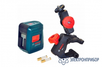 Лазерный уровень с держателем mm2 Bosch GLL 2+MM 2