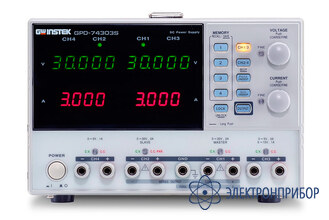 Многоканальный линейный источник постоянного тока GPD-73303D