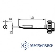 Клин 1,0мм, толщина 0,4мм (к techtool) 612CD-LF