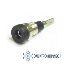 Гнездо (розетка) 623-black
