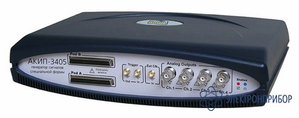 Usb генератор сигналов произвольной формы (настольное исполнение, память 2 мб) АКИП-3405 (2 M)