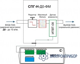 Система пробоподготовки газов СПГ-Н-Д2-ФМ-Р
