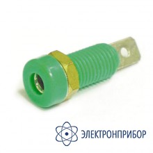 Гнездо (розетка) 641-green