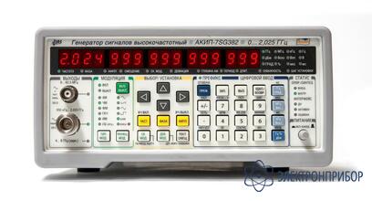 Генератор сигналов вч АКИП-7SG382