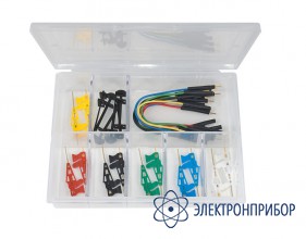 Комплект микрозажимов с проводами в пластиковом кейсе 6800-6