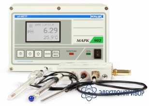 Рн-метр с блоком преобразовательным щитового исполнения и блоком датчиков бд-902 МАРК-902