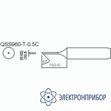 Насадка паяльная Quick QSS960-T-0,5C