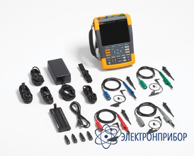 Осциллограф-мультиметр цифровой четырехканальный 200 мгц Fluke 190-204-III