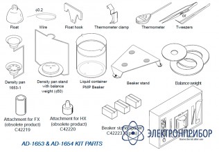 Комплект для определения плотности AD-1654