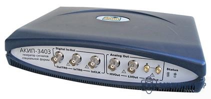 Usb генератор сигналов произвольной формы (вариант для монтажа в 19 АКИП-3403/1 (4 M)