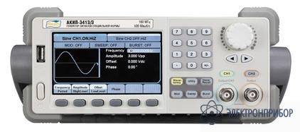 Генератор сигналов произвольной формы АКИП-3413/3