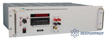 Мера электрического сопротивления многозначная АКИП-7504/1